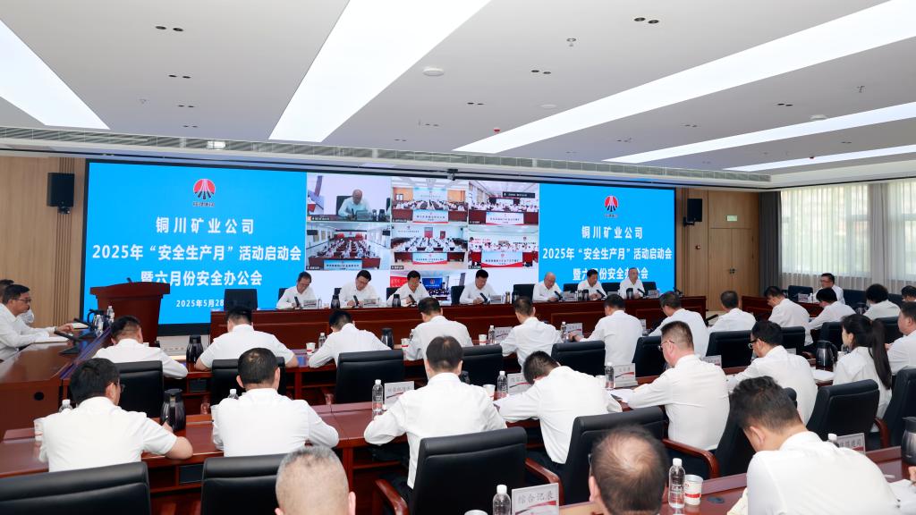 公司召開(kāi)2025年“安全生產(chǎn)月”活動(dòng)啟動(dòng)會(huì)暨6月份安全辦公會(huì)